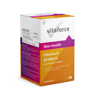 Vitaforce Vitamin A-10 000 IU Caps, 100's