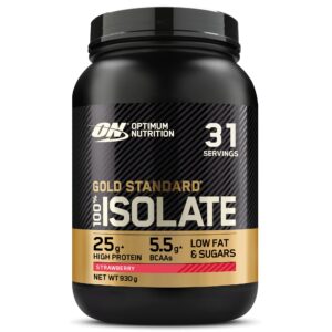 Optimum Nutrition Gold Standard 100% Isolate Protein Strawberry 930g