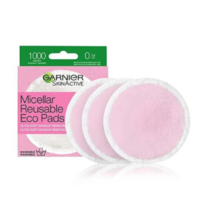 Micellar Cleansing Eco Pads, Reusable, 3 Pack