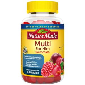 Multi + Omega 3 For Him Gummies