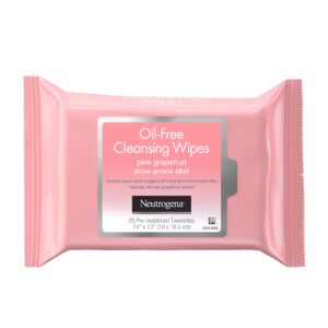Oil-Free Cleansing Wipes-Pink Grapefruit