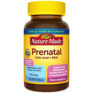 Prenatal Multivitamin Folic Acid + DHA Softgels
