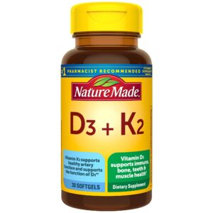 Vitamin D3 + K2 Softgels