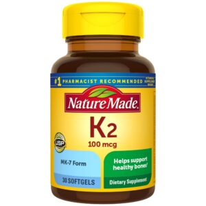 Vitamin K2 100 Mcg Softgels