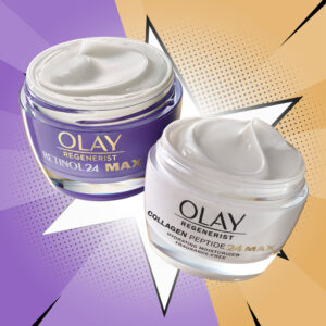 Olay So Extra Retinol 24 Max and Collagen Peptide Max Power Couple